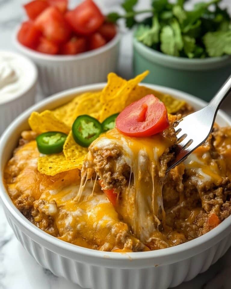 Crockpot Taco Hash Brown Casserole Recipe