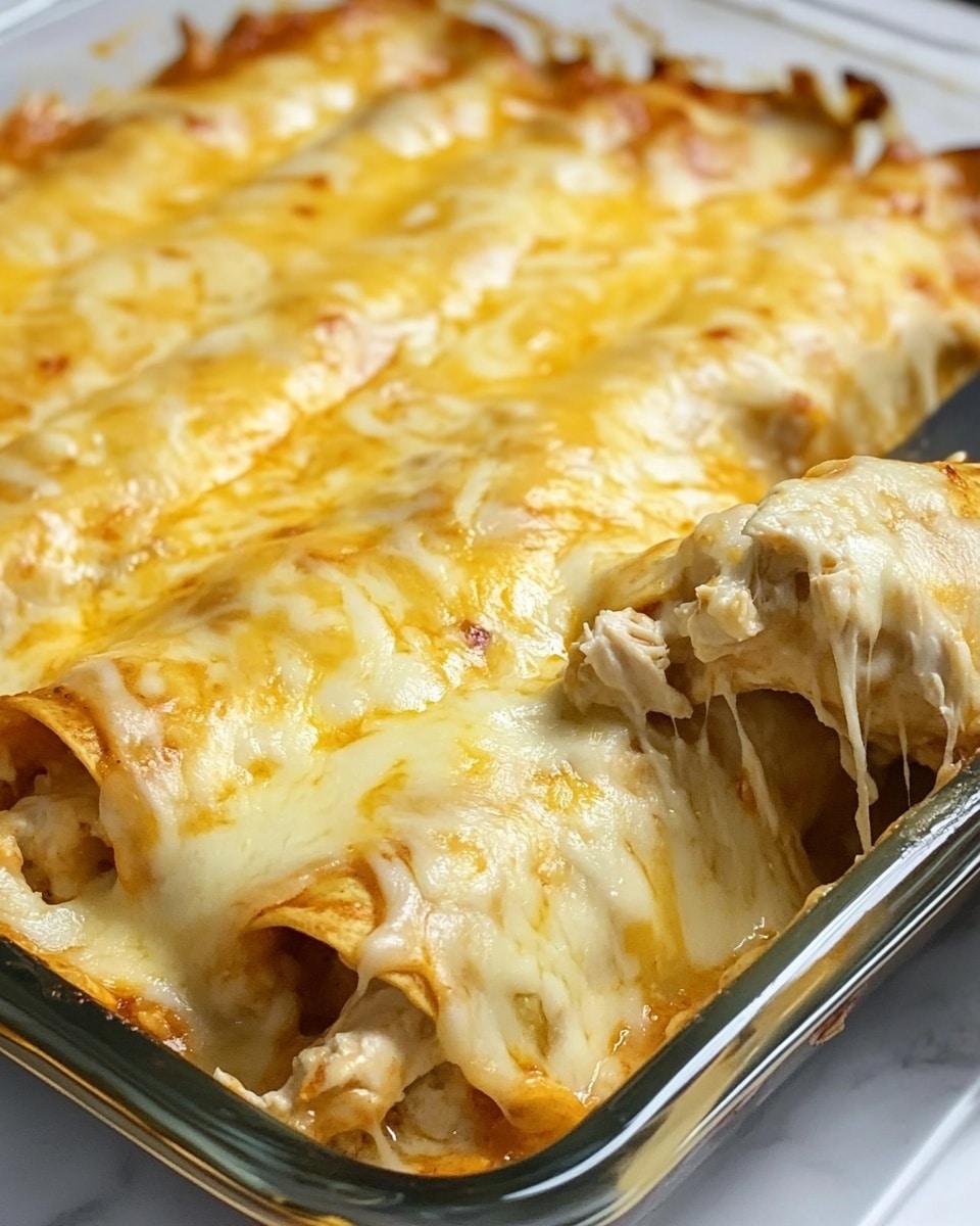 A close-up shows a piece of baked cheesy casserole being lifted from a clear glass dish by a woman's hand holding a spatula. The casserole piece has three layers: the top layer is melted white and light orange cheese that looks soft and stretchy with some browned spots, the middle layer is a thick, smooth, orange sauce, and the bottom layer appears to be a baked base mixed with the sauce. The glass dish below is filled with the same cheesy casserole, and the background surface is a white marbled texture. Photo taken with an iphone --ar 4:5 --v 6.1