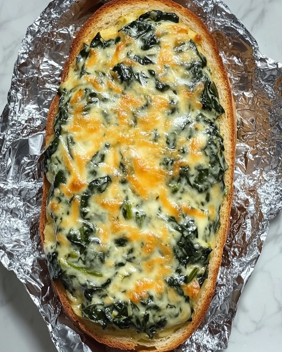Spinach and Artichoke Cheese Bread Recipe