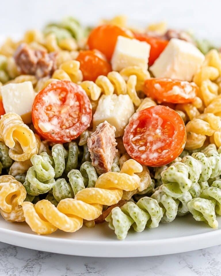 Chicken Bacon Ranch Pasta Salad Recipe