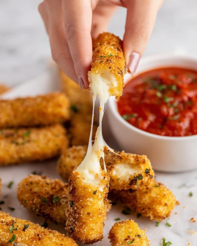 Homemade Vegan Mozzarella Sticks Recipe