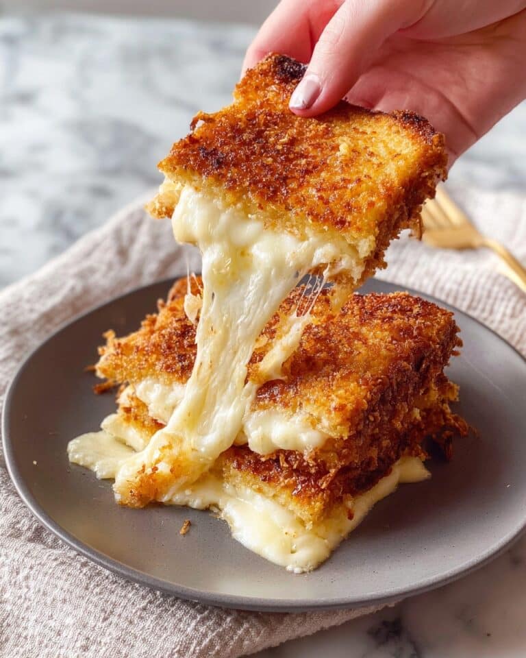 Mozzarella in Carrozza (Italian Fried Mozzarella Sandwiches) Recipe