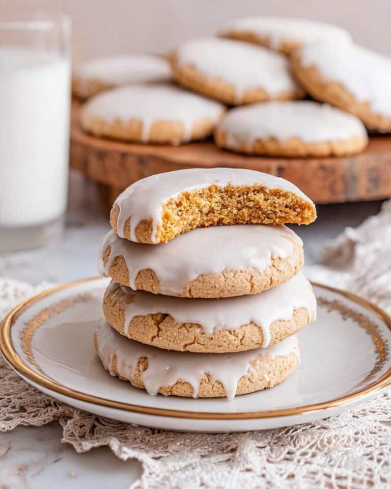 Iced Oatmeal Cookies Recipe