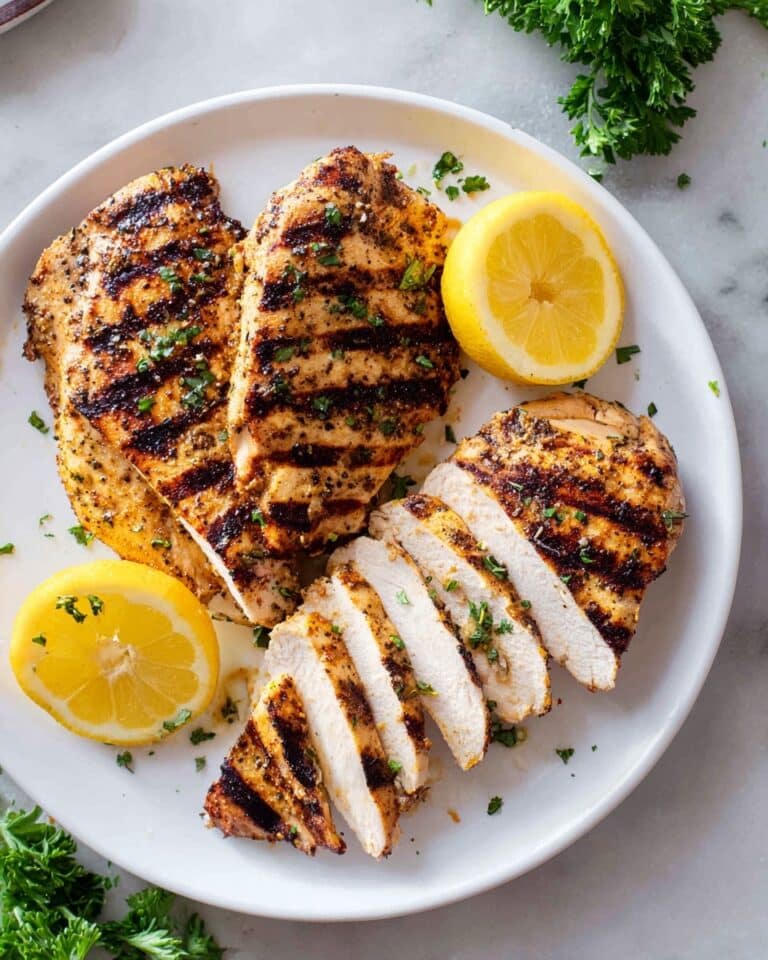 Grilled Lemon Oregano Chicken Breasts Recipe