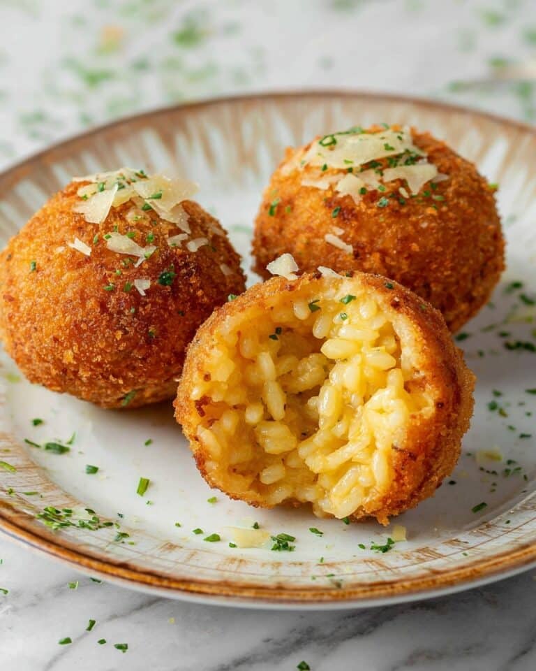 Vegan Risotto-Stuffed Italian Rice Balls (Arancini) Recipe