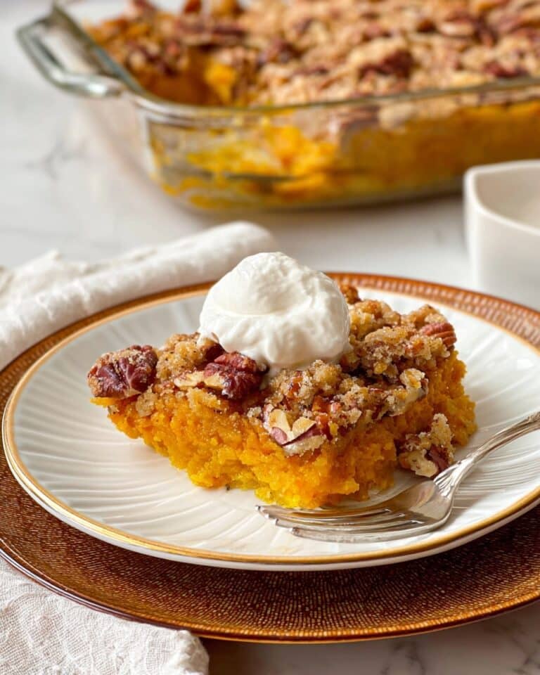 Sweet Potato Bake with Pecan Topping Recipe
