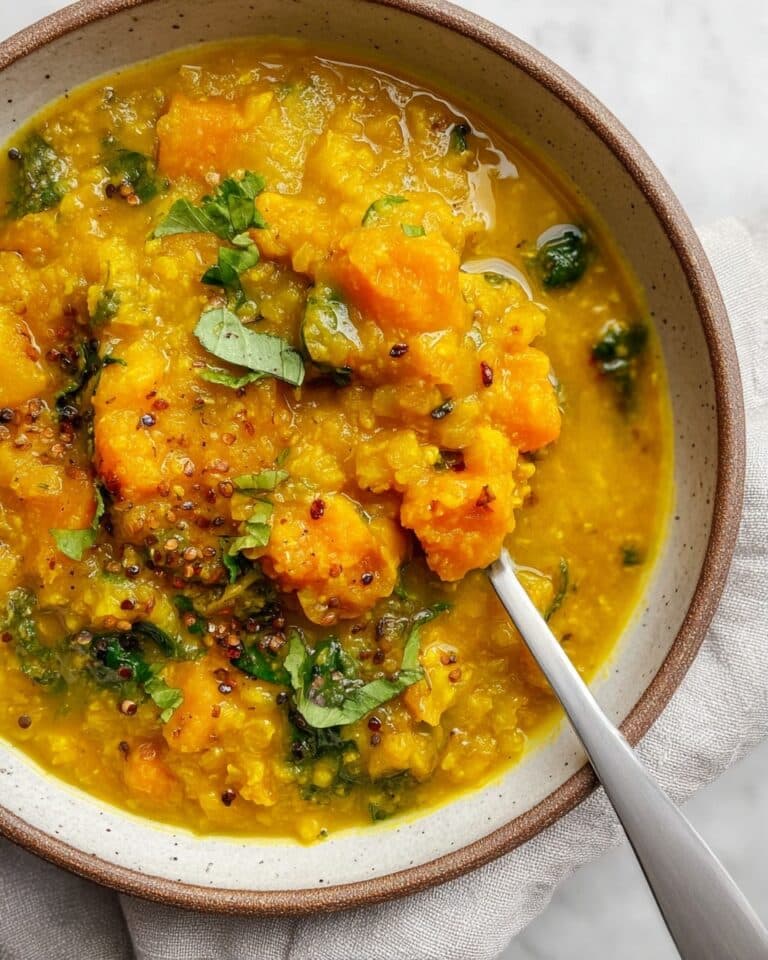 Butternut Squash and Lentil Soup Recipe