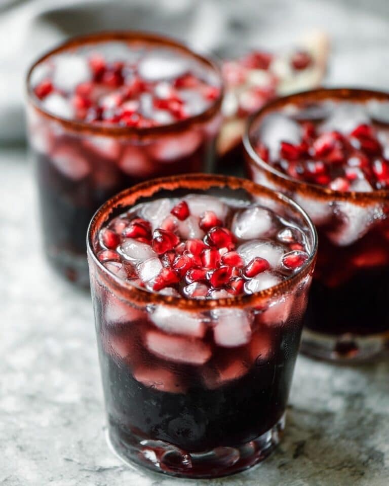 Witches’ Brew Wine Sangria with Candied Blood Rim Recipe