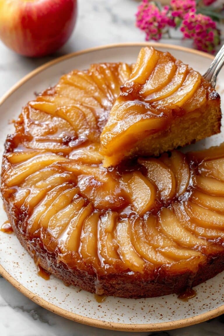 Apple Upside Down Cake Recipe