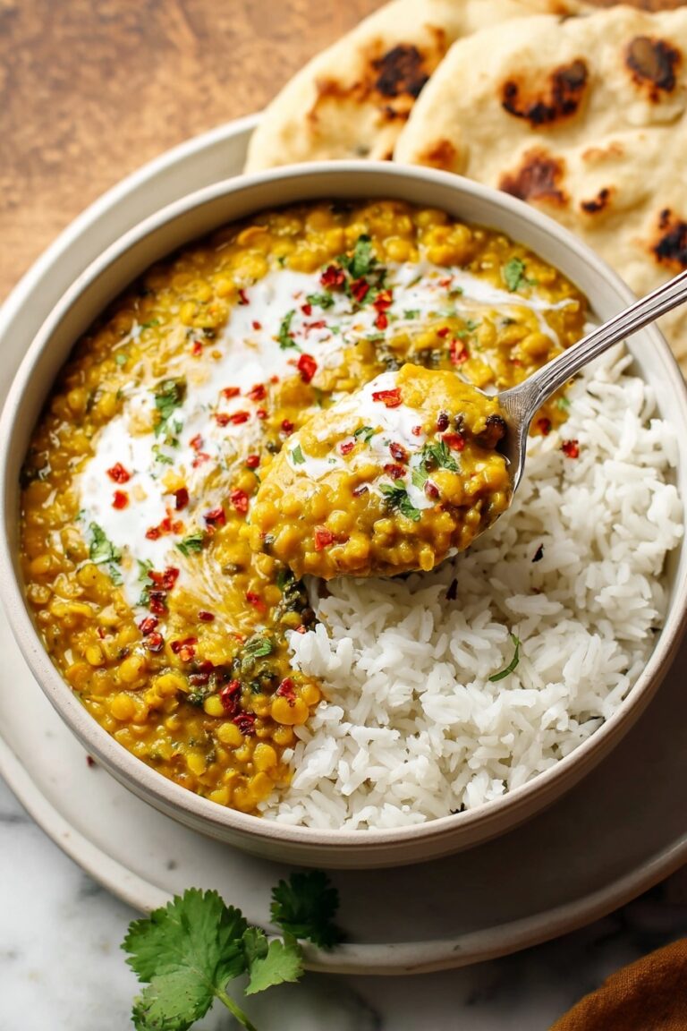 Quick & Easy Red Lentil Dahl Recipe