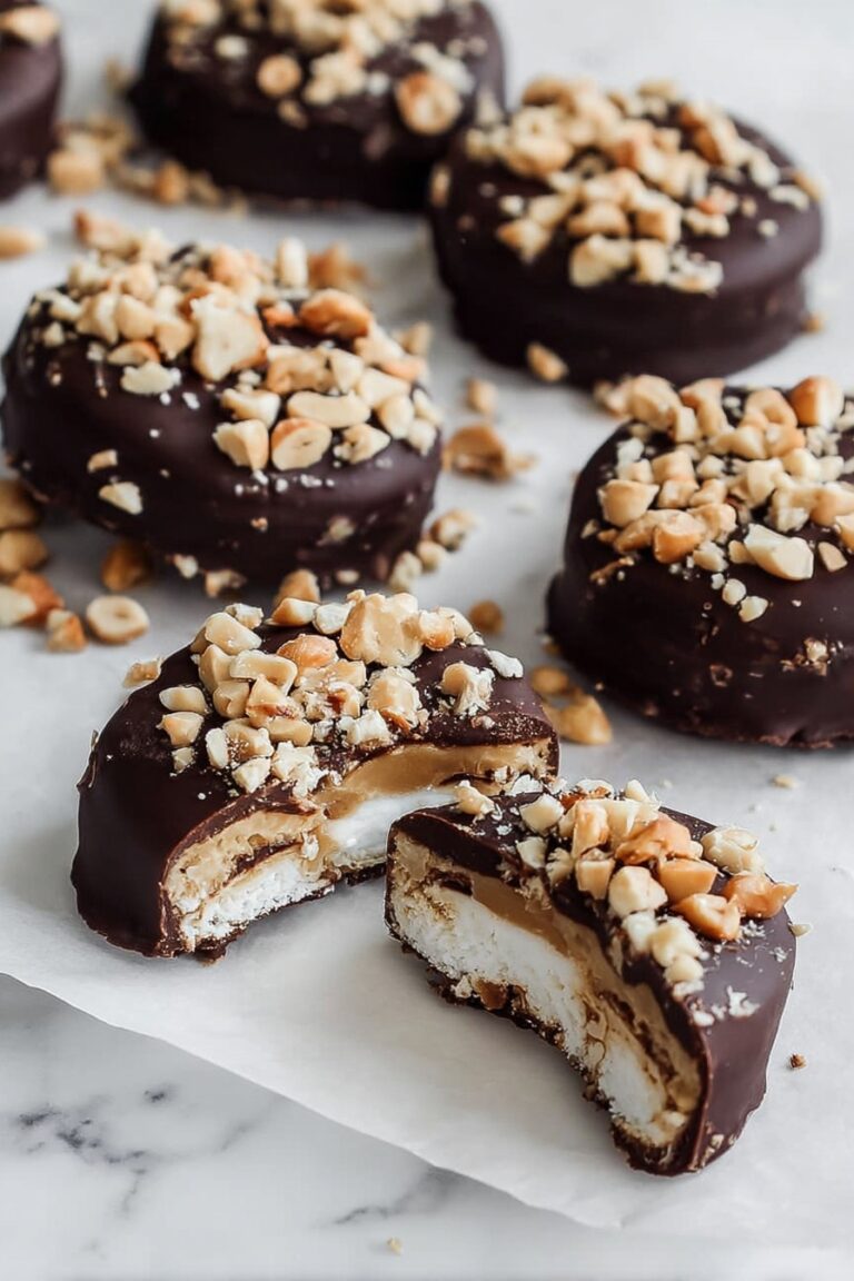 Vegan Chocolate-Dipped Peanut Butter Cracker Sandwiches Recipe
