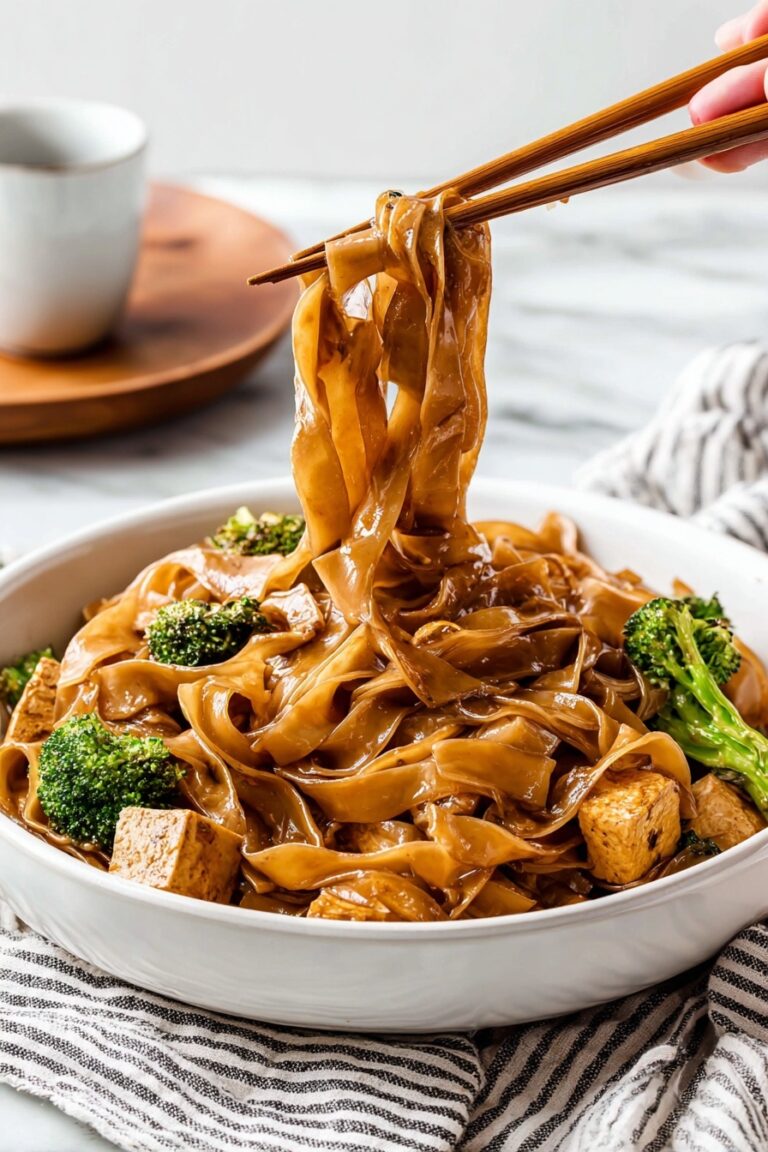 15 Minute Thai Pad See Ew Stir Fry Recipe