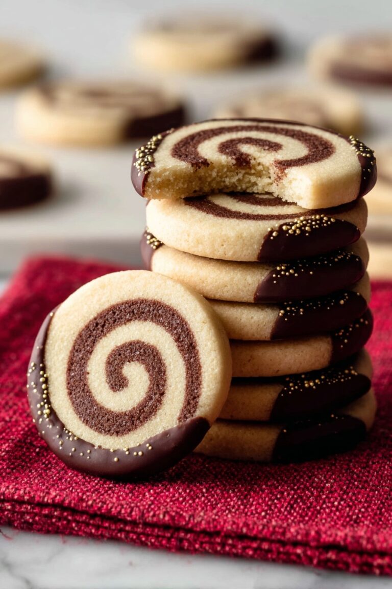 Chocolate Pinwheel Cookies Recipe