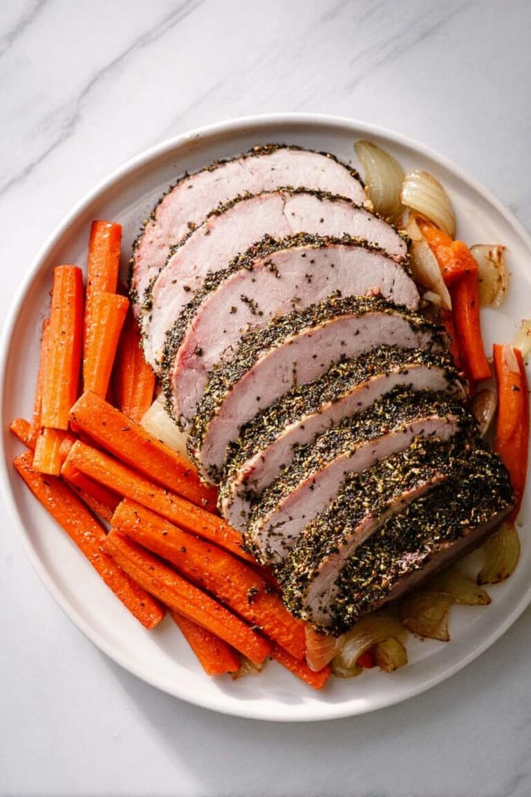 Italian Herb Pork Loin Roast Recipe