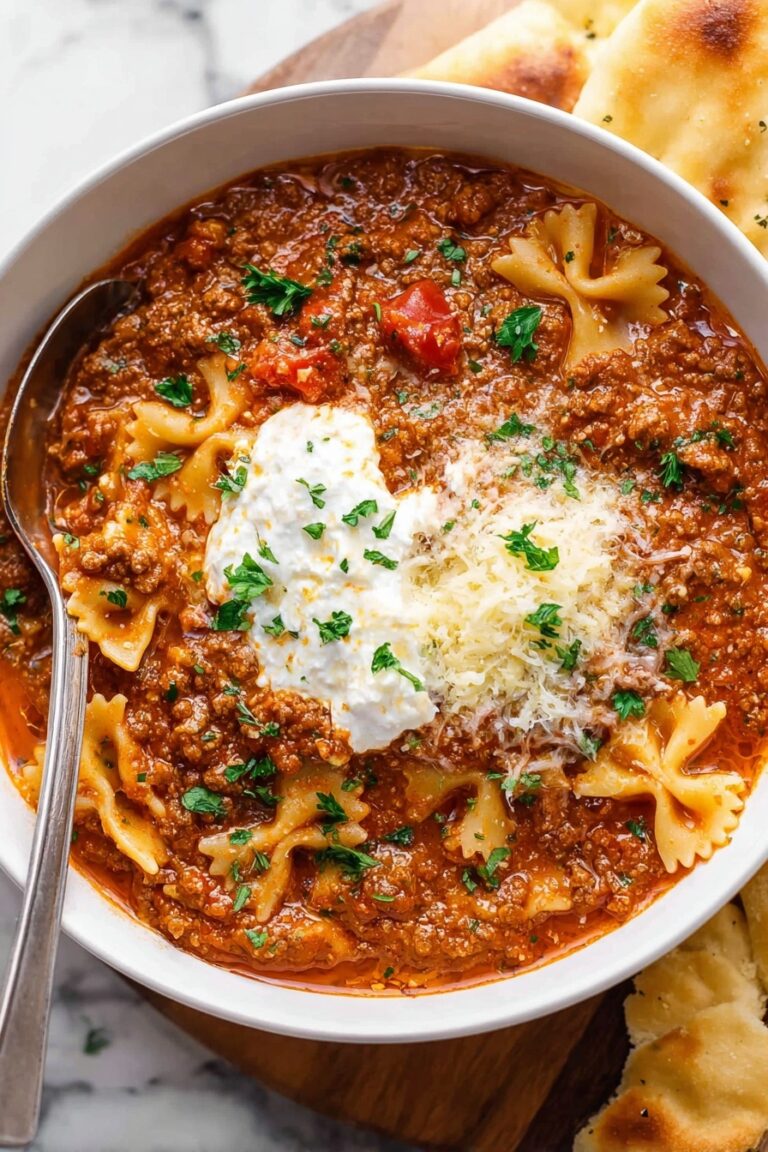 Lasagna Soup Recipe