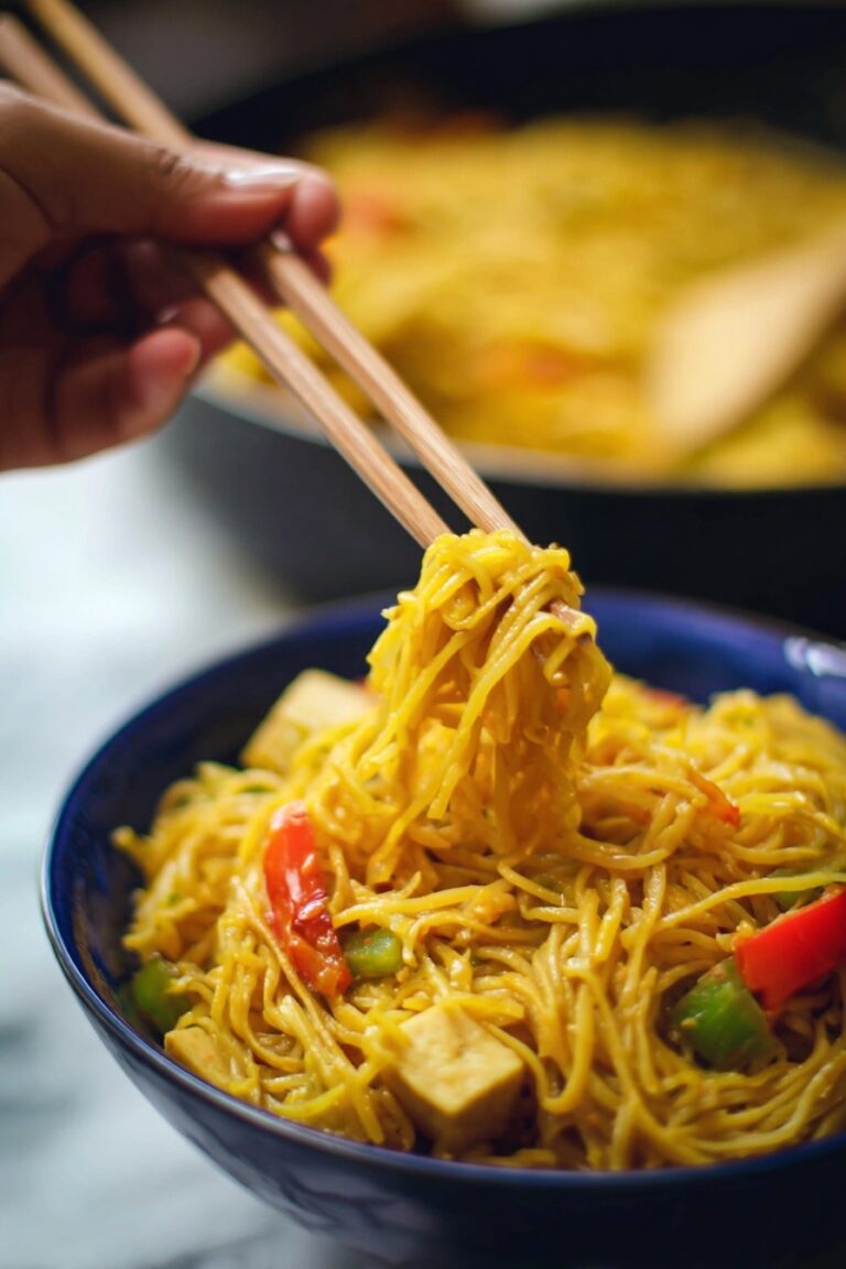 Easy Singapore Noodles Recipe