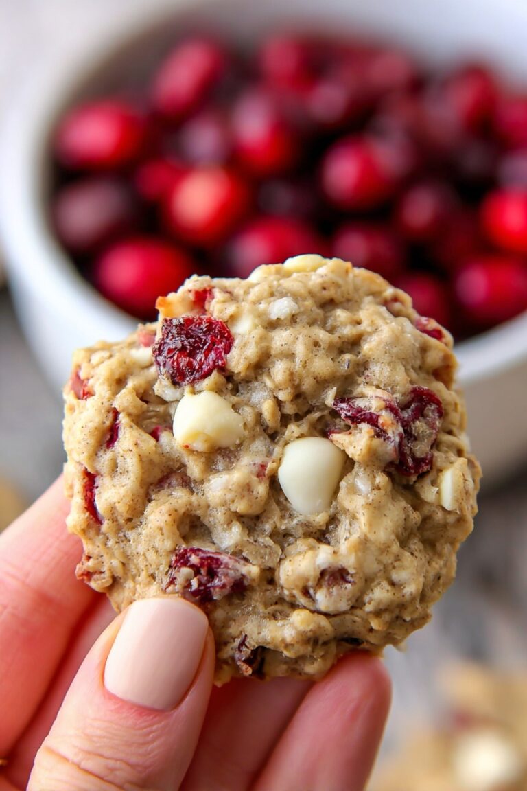 Oatmeal Cranberry Cookies Recipe