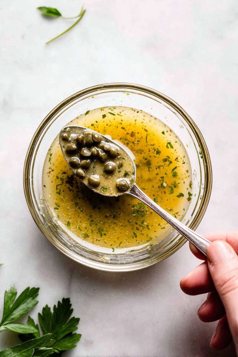 Lemon Caper Butter Sauce for Fish and Chicken Recipe
