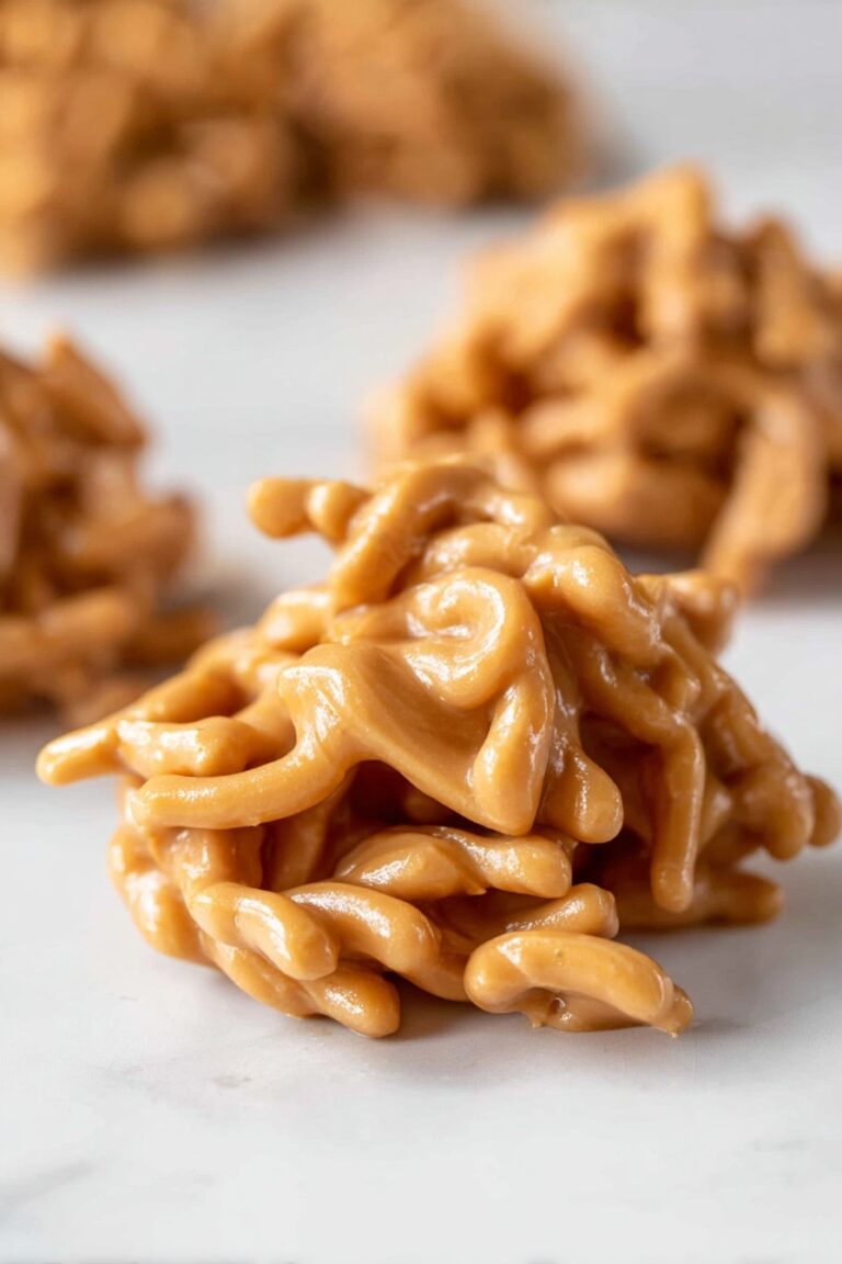 No Bake Peanuts and Chow Mein Cookies Recipe