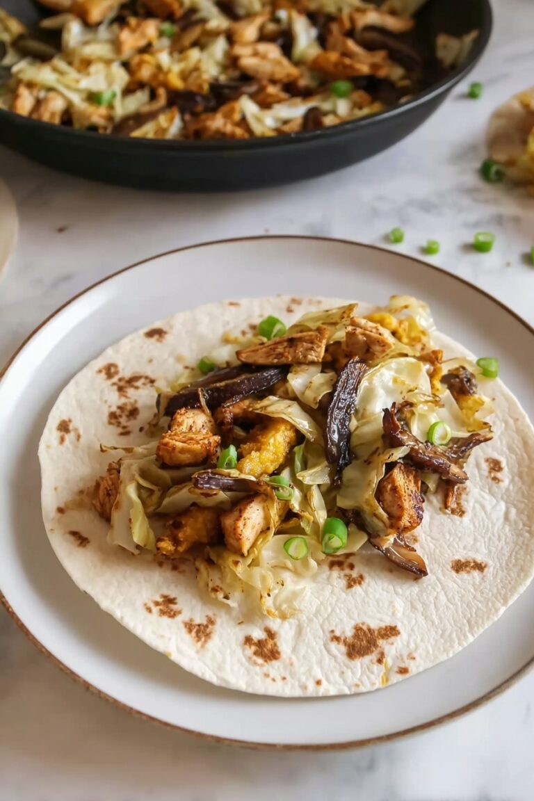 Easy Moo Shu Chicken Recipe