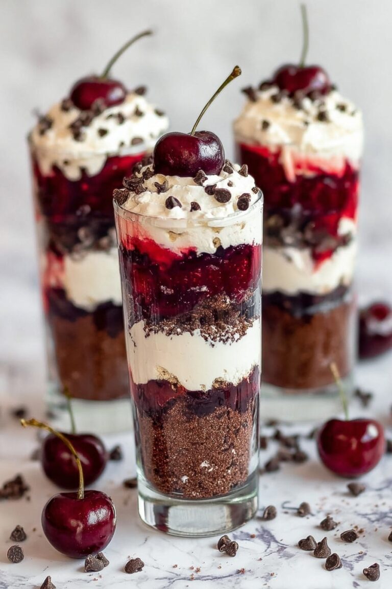 Black Forest Cherry Trifle Recipe