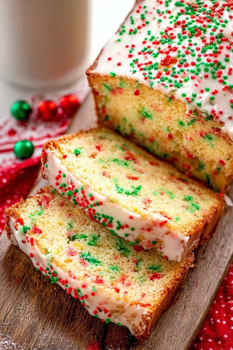 Christmas Sprinkles Bread Recipe