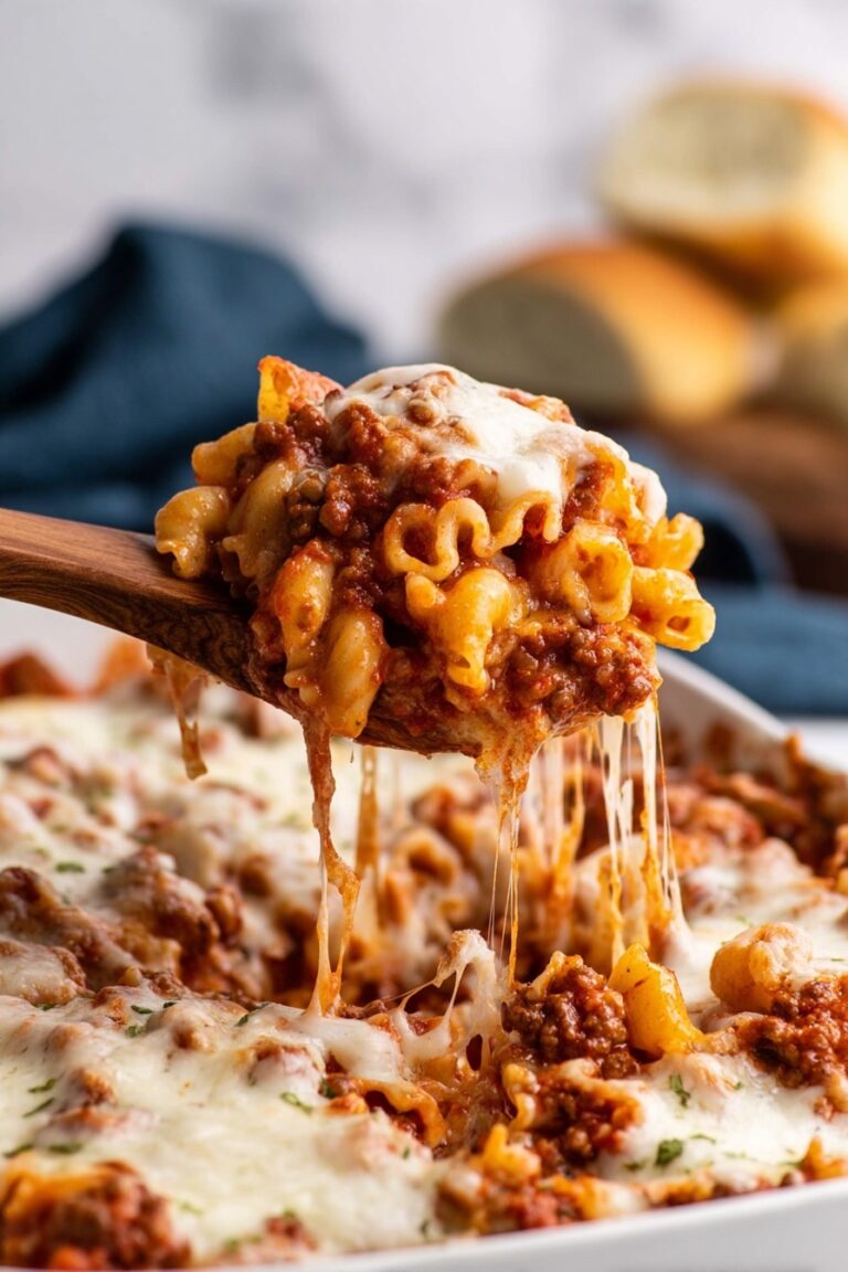 One-Pot Homemade Lasagna Hamburger Helper Recipe
