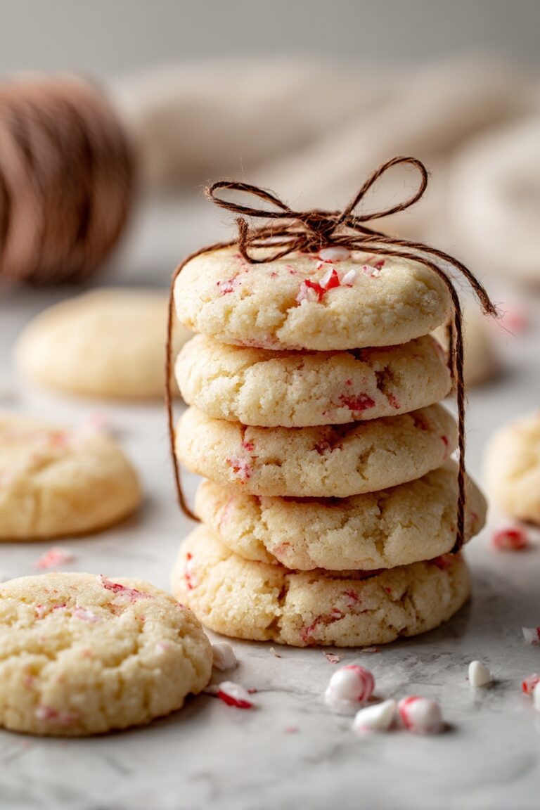 White Chocolate Candy Cane Cookies Recipe