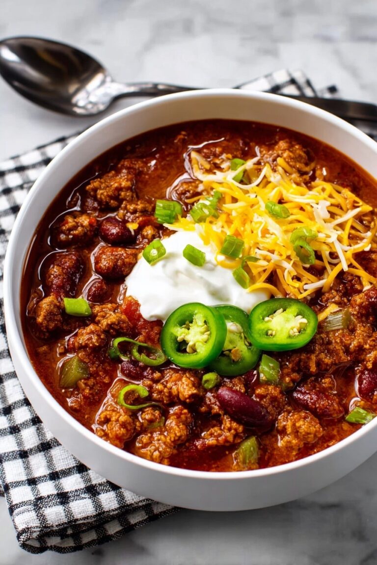 Slow Cooker Chili Recipe