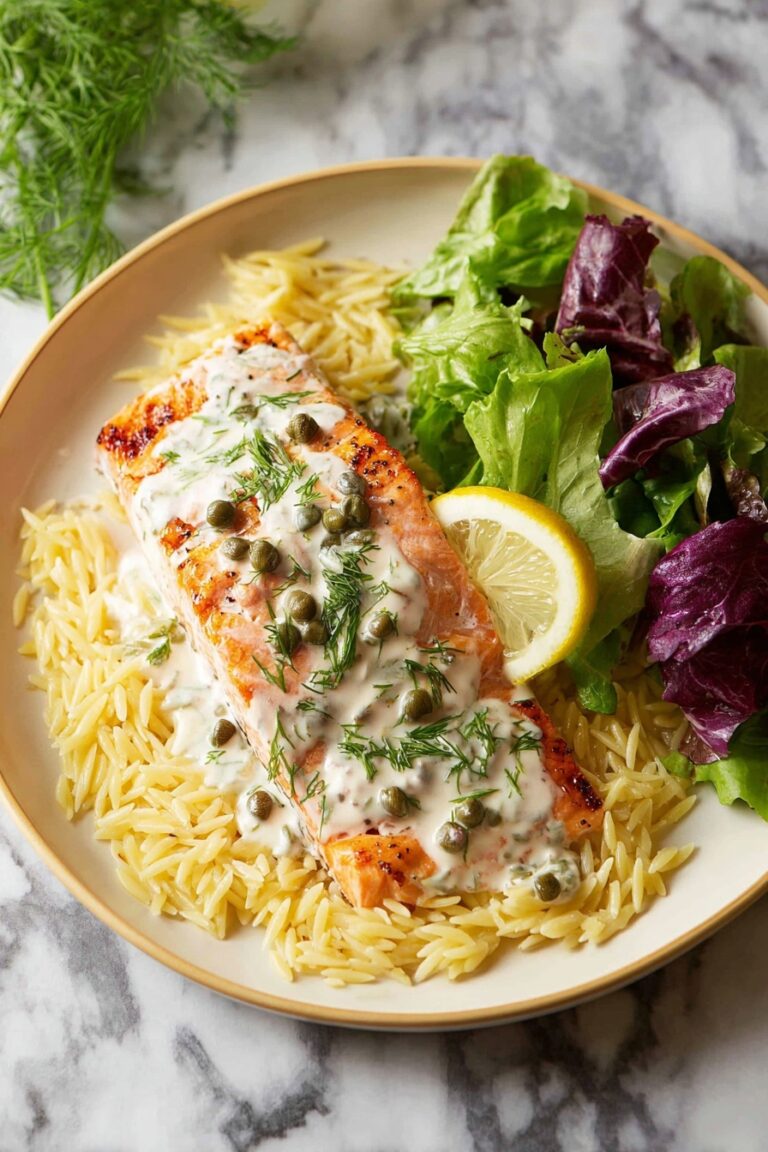 Creamy Salmon Piccata Recipe
