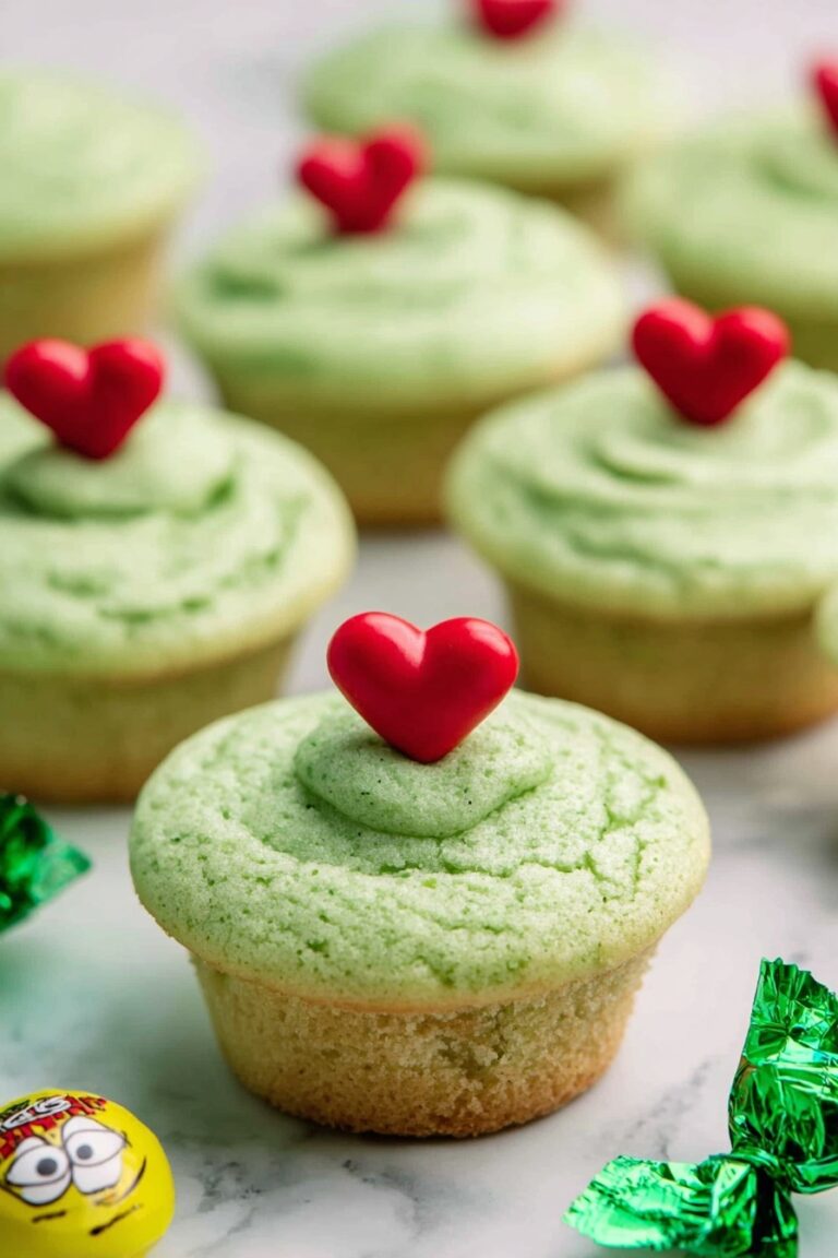 Grinch Cookie Cups with Hershey’s Kisses Recipe
