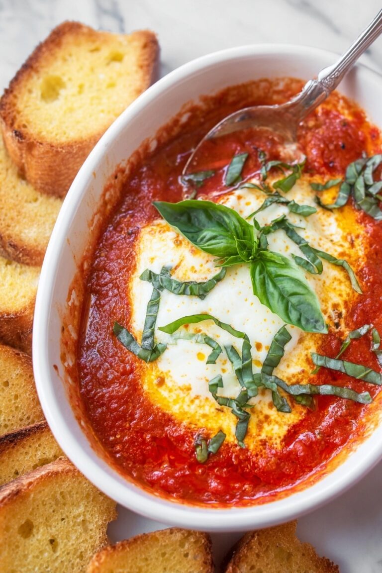 Baked Goat Cheese Marinara Dip Recipe