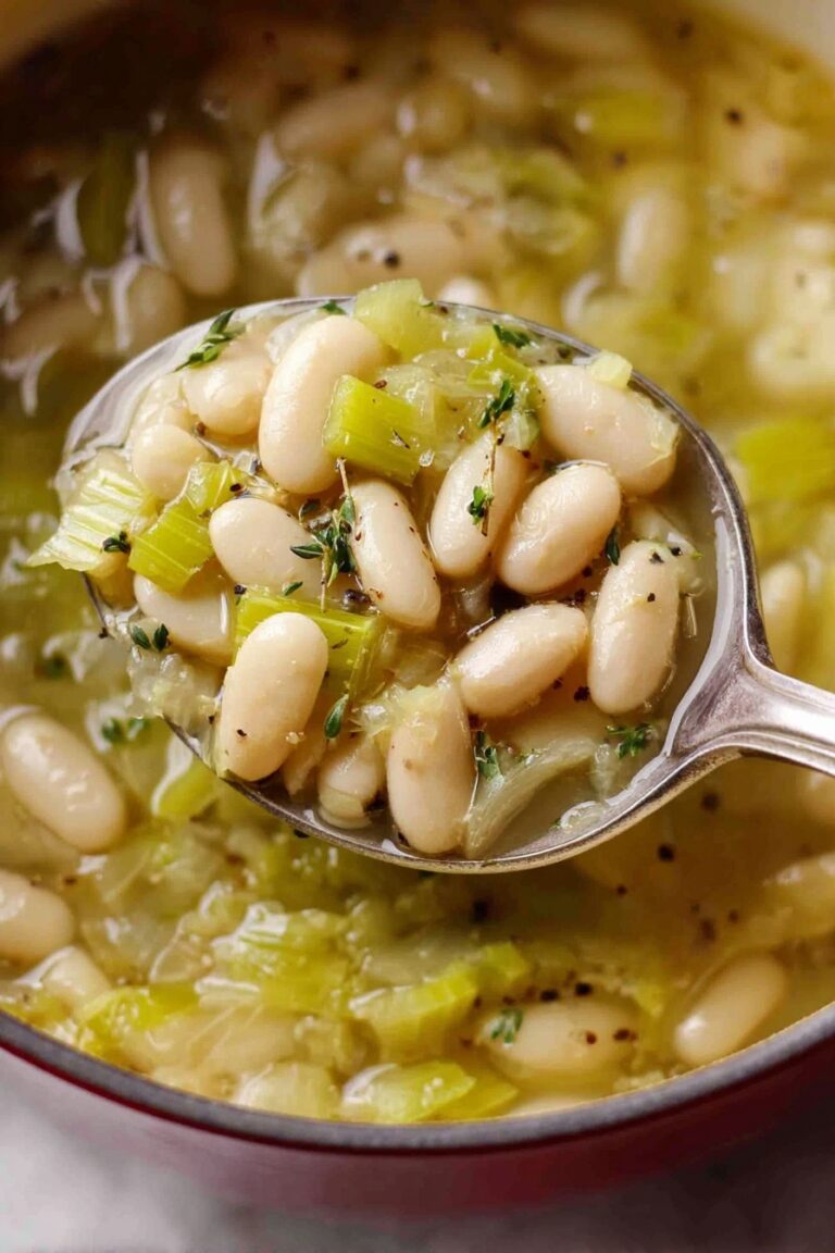 Creamy Butter Bean and Leek Recipe