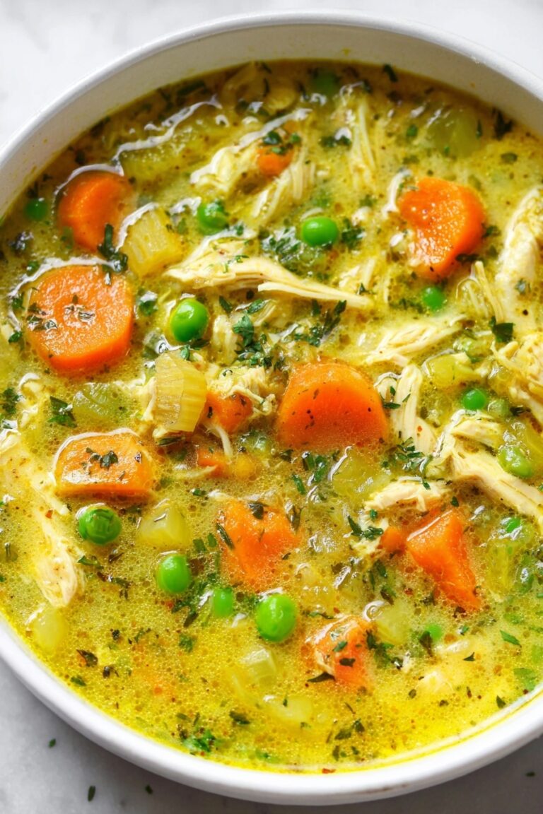 Turmeric Chicken Soup Recipe