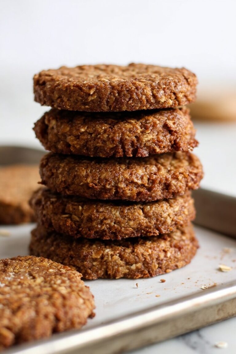 Healthy Gingerbread Oatmeal Cookies Recipe