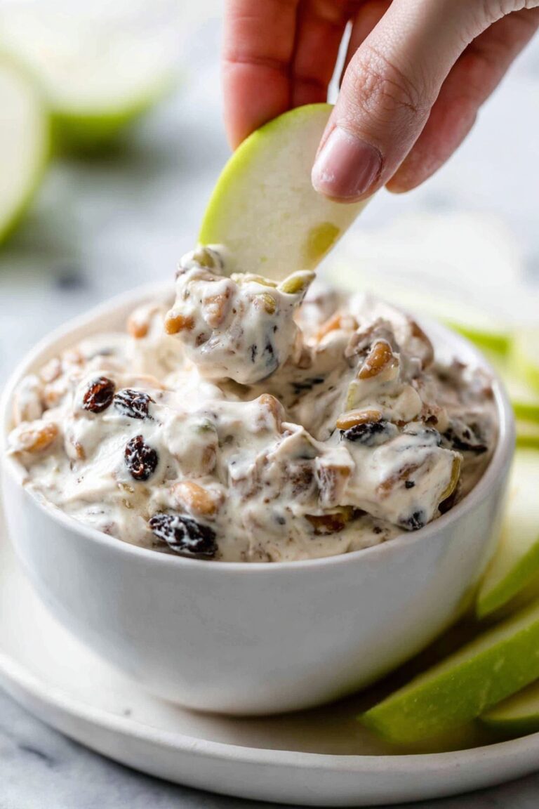 Cream Cheese Toffee Apple Dip Recipe
