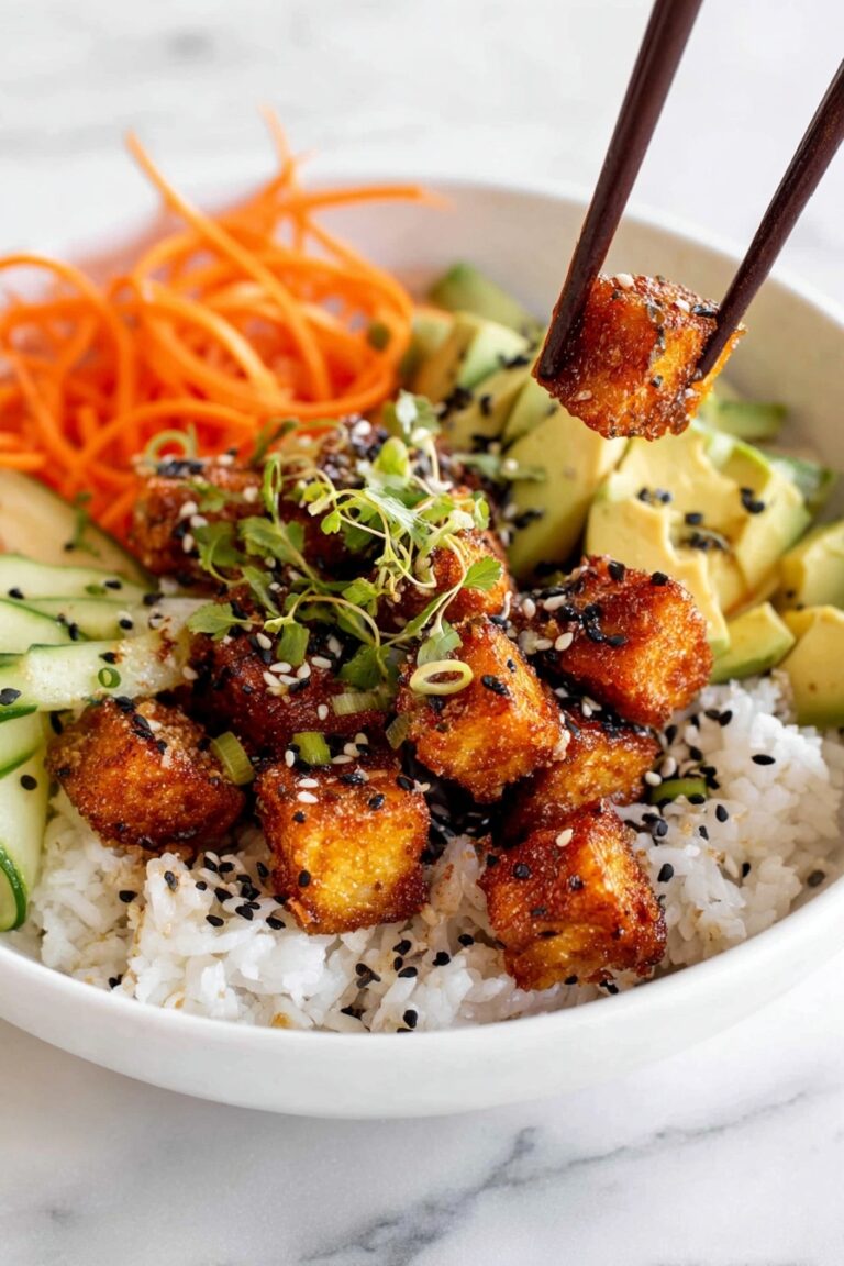 Crispy Gochujang Korean Tofu Recipe