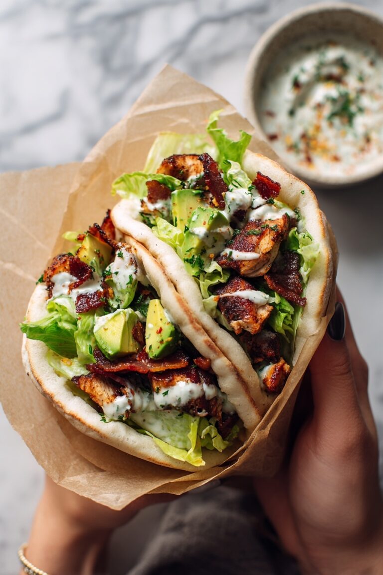 Rosemary Chicken and Avocado Pitas Recipe
