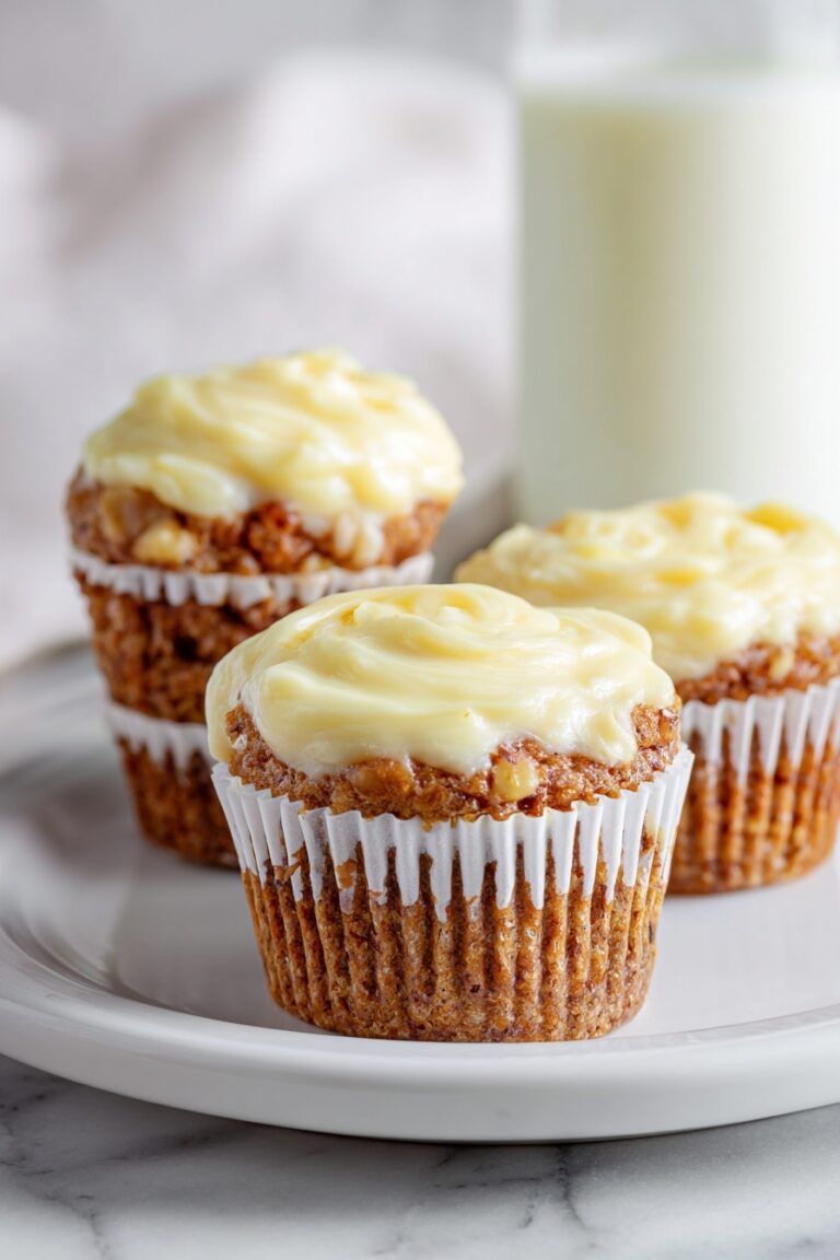 Banana Muffins with Cream Cheese Swirl Recipe