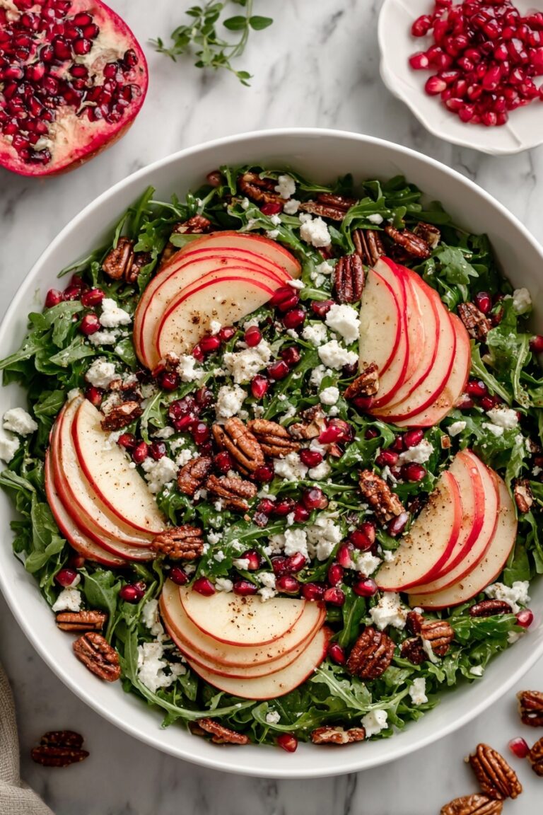 Autumn Honeycrisp Apple and Feta Salad Recipe
