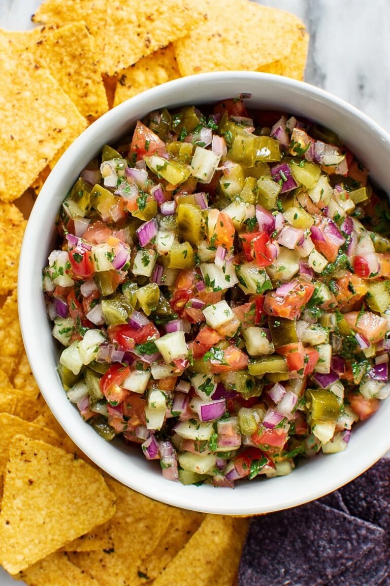 Pickle de Gallo Salsa Recipe