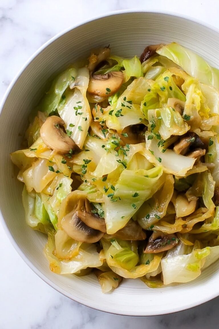 Sautéed Cabbage with Apple Cider Vinegar Recipe