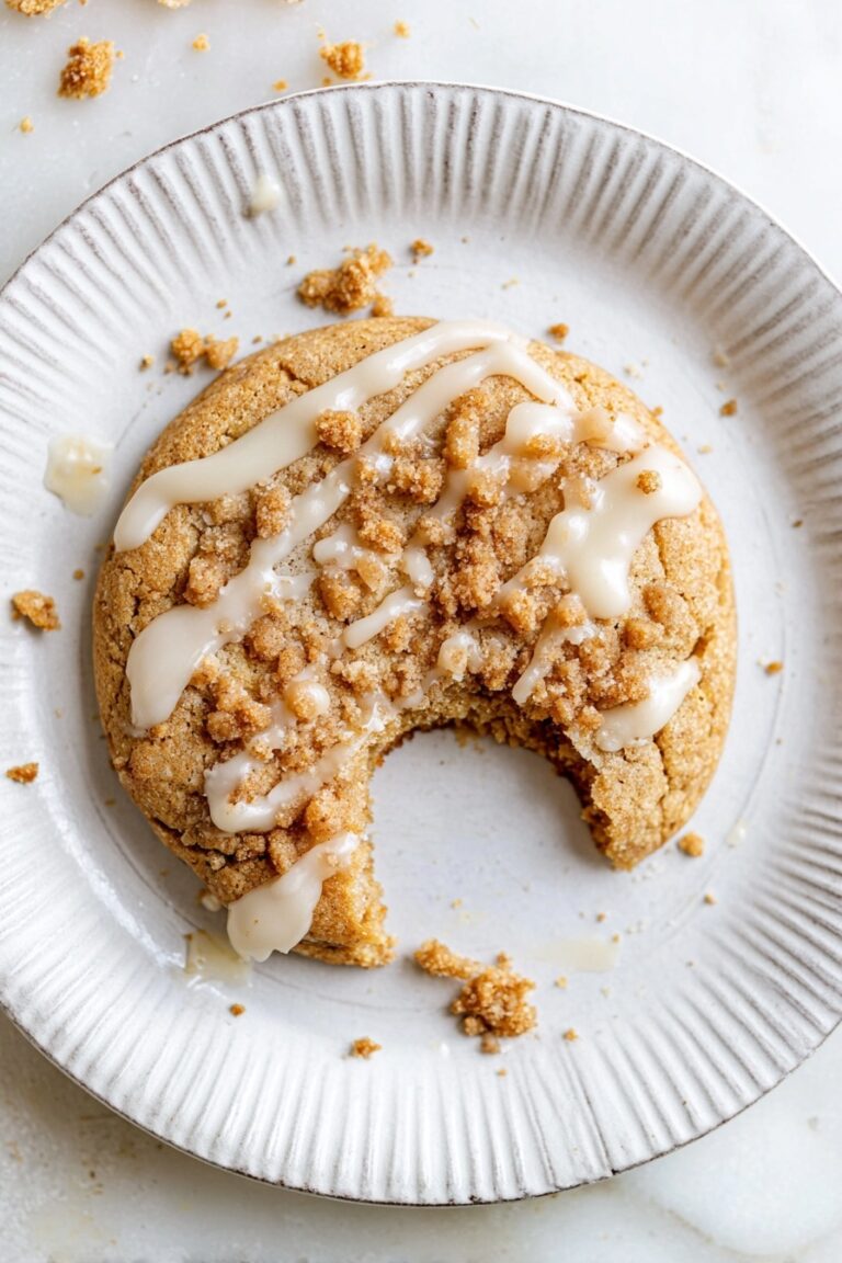 Coffee Cake Cookies with Streusel Recipe